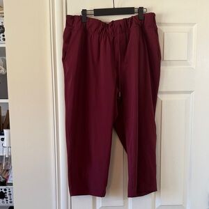 Livi Active Women's Burgundy Track Pants
